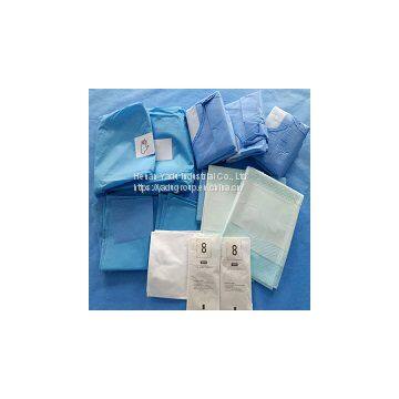 Medical Disposable Laparotomy Surgical Pack Delivery Kit