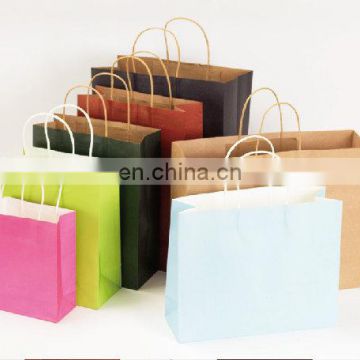 Paper Bags, Kraft Paper Bags with Handle, Small, Medium, Big size