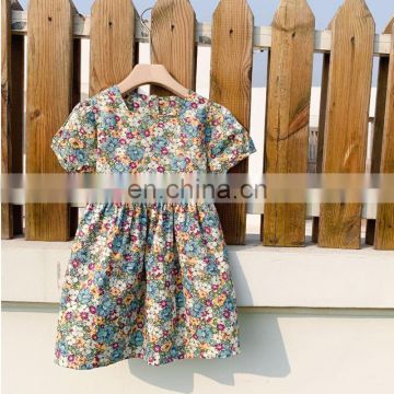 Pretty kids dresses for girls summer princess dresses 2020 children cotton tutu dress girl clothing vestido