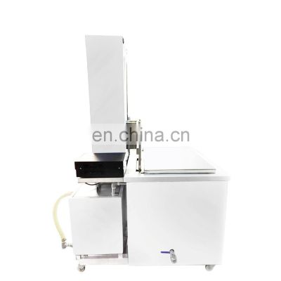360L industrial ultrasonic cleaner with auto lift system for cleaning semiconductor wafer on electronic