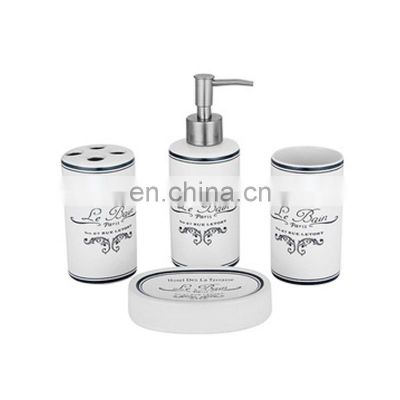 Washroom liquid ceramic soap dispenser Bottle lotion Pump liquid soap dispenser