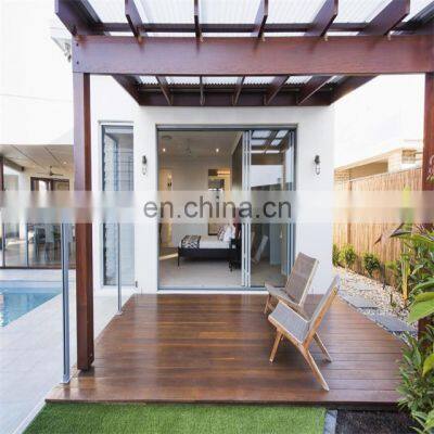 Aluminium lift sliding door with low-e glass heavy duty hurricane proof windows doors design