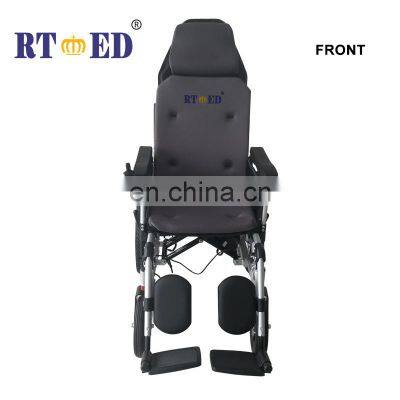 Electric wheelchair , foldable, remote control, walking tool