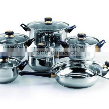 AC-602 Cheap cookware 12pcs.set