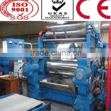 22'' two roll double shaft two roll rubber mixing mill