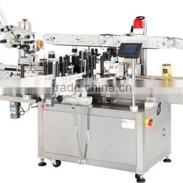 Automatic double sides bottle labeling machine