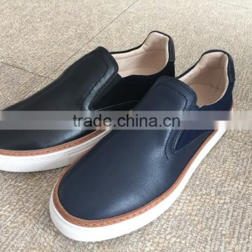 New style cow leather man shoe lazy thick soles of shoes casual shoes for men
