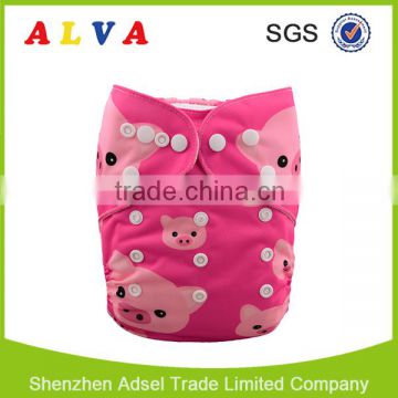 Alva Leak Guard Waterproof Baby Nappies Baby Cloth Diapers Manufacturer