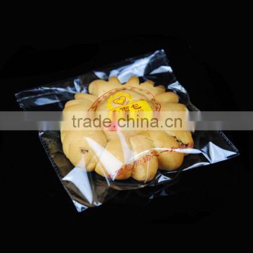 resealable transparent cpp plastic packaging bag with self adhesive lip for food,cookies,bread,confectionery
