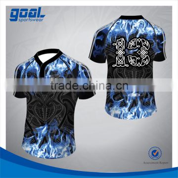 Full sublimation make your own england club rugby jersey