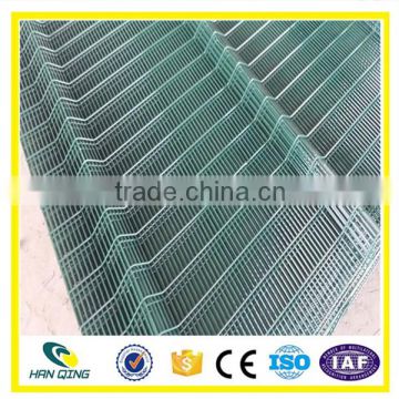 Hanqing PVC Coated Green 358 mesh fence china factory