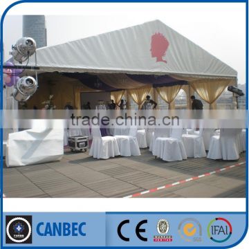 Triangle shape outdoor function wedding glass tent for sale