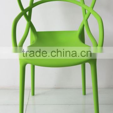 colored plastic chairs