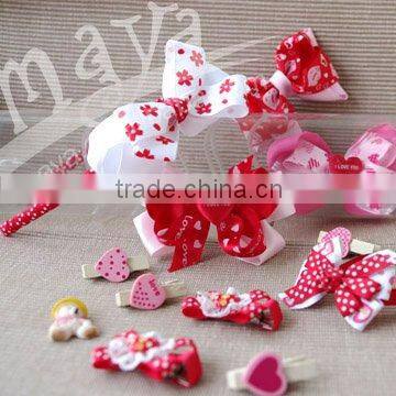 Valentine's Day Hair Bows