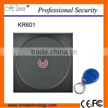 Smart card reader KR601 Wiegand access control RFID card reader IP65 waterproof card reader