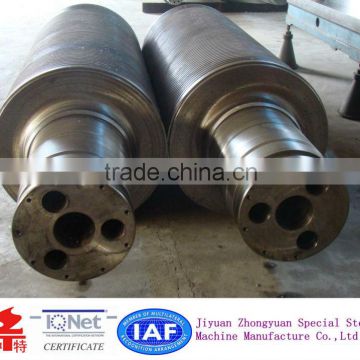 Large diameter heavy duty alloy steel forging shaft/ 8 tons per piece/high precision of surface