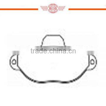 front axle brake pad applicable for FIAT PUNTO saloon car