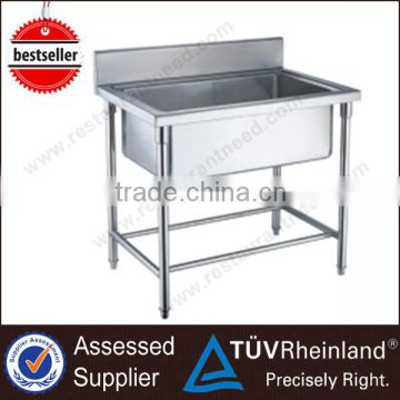 Hot Sale Free Standing Commercial Outdoor Stainless Steel Sink