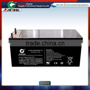 12V200AH Deep Cycle Battery Solar Battery Free Maintenance Battery