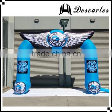 Waterproof custom inflatable special arch,inflatable advertising entrance door