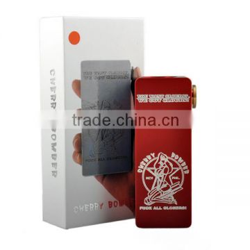 Made in China cherry bomber mod reuseable electronic cigarette