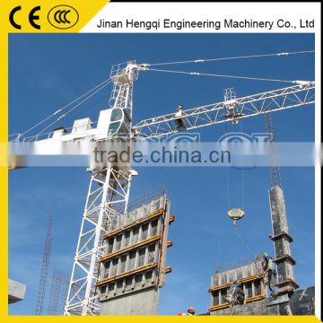QTG315-3883 Luffing jib tower crane lift moving inner climbing load