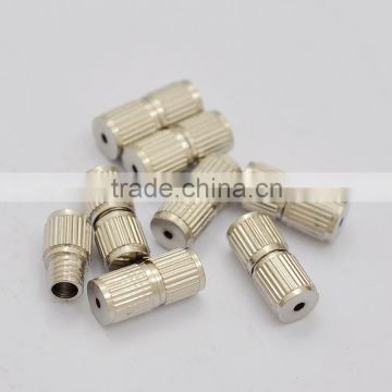 Column Swivel Screw Clasps For Leather Cord