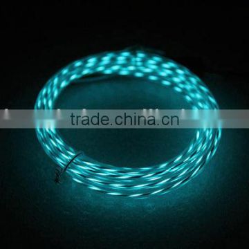 Colorful EL Flowing cable EL Chasing wire-Cold Blue
