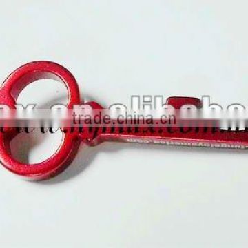 Aluminum key shape bottle opener