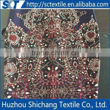 China sale fashion individual design garment use woven printed linen fabric