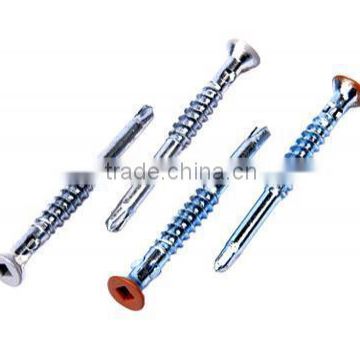 Countersunk Head Square Hole Self Drilling Screws With Wings Series