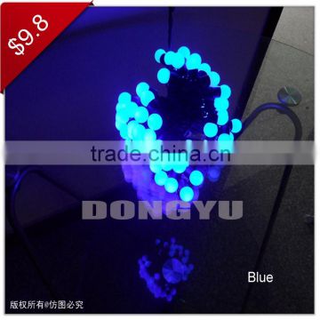 wholesale 10m 100L blue outdoor LED christmas ball lights