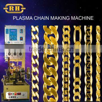 Wheat Chain Plasma Gold Chain Making Machine,high speed chain making machine