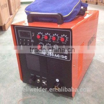 Pulse AC/DC MMA and Pulse TIG 250A Inverter Welding Machine