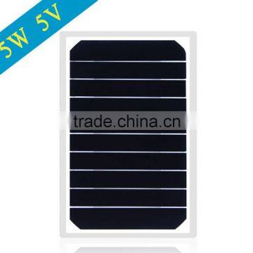 5W Sunpower mono crystalline solar panel for small solar system