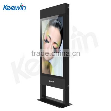 55inch high brightness LCD kiosk with fan-cooling (floor standing)