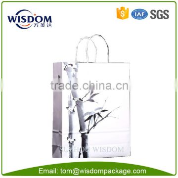 cheap printing twisted handle paper bag
