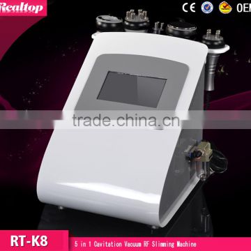 2016 China manufacturer top performance 40k ultrasonic liposuction rf fast fat reduction ultra cavi lipo vakuum machine