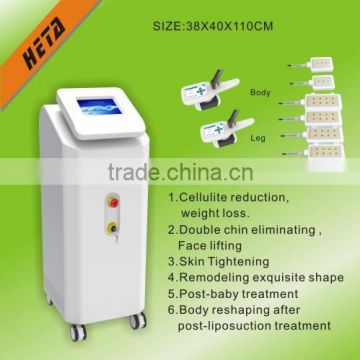 Guangzhou HETA 2015 Cryo Vacuum Therapy Lipo Laser Body Shaping Machine For Cellulite Dissolving