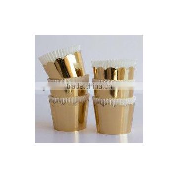 Gold Crown Design Facotry Supplier Paper Cupcake Liners Cake Cases Muffin Case Muffin Liners Baking Cups Wholesale