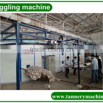 china tannery machine big size rotary automatic toggling machine