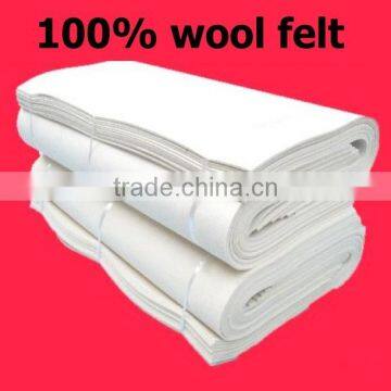 100% natural 3mm 5mm industrial Wool Felt