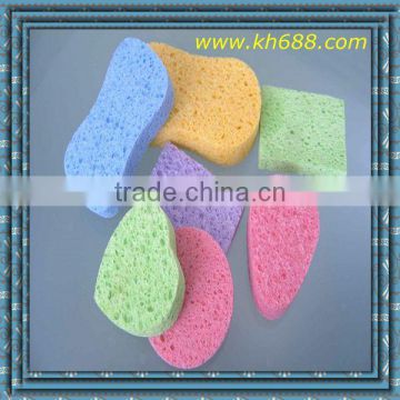 Face and bath cleaning cellulose sponge face cleaning cellulose sponge