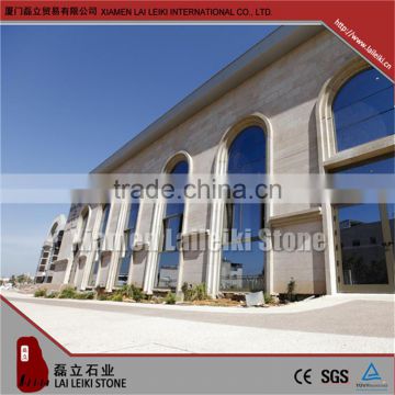 High standard production fire safety resistant to pollution granite wavy white wall tile