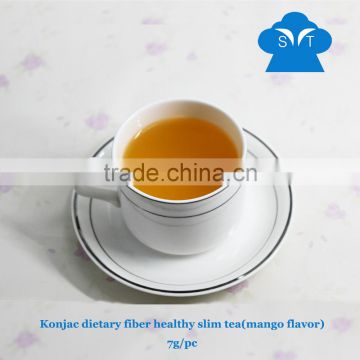 Konjac root extract natural dietary fiber tea konjac diet drink