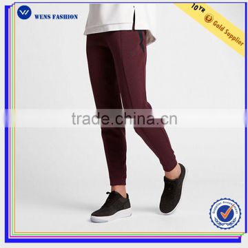 Custom fleece women track pants wholesale blank jogger pants