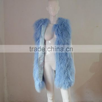 SJ036-02 Light Blue Animal Sleeveless Apparel Waistcoat