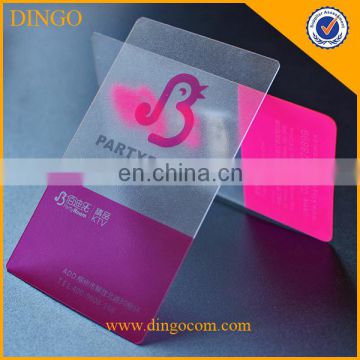 Company Employee Inkjet Printing PVC Name Card