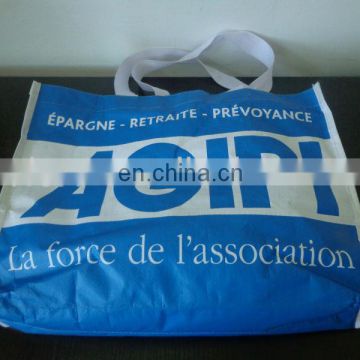 2014 Hot selling eco-friendly new design promotional cheap laminated big pp non woven bag