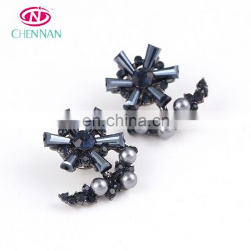 Brooches crystal rhinestone sew on button in different style high quality wholesale